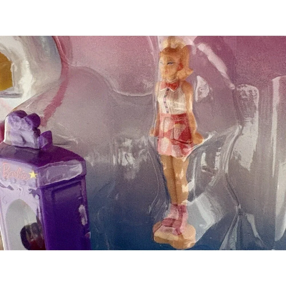 Mini Barbie Land Doll Set Movie Theatre Popcorn & Free Gift NEW